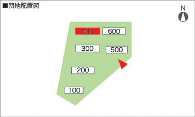 閲覧団地の配置図