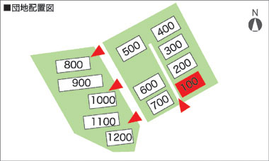 閲覧団地の配置図