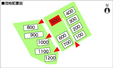 閲覧団地の配置図