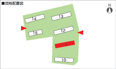 閲覧団地の配置図