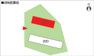 閲覧団地の配置図