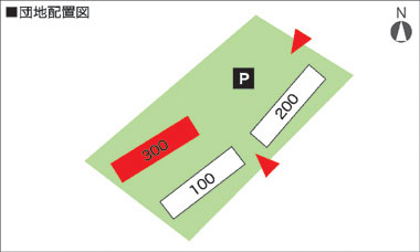 閲覧団地の配置図