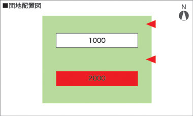 閲覧団地の配置図